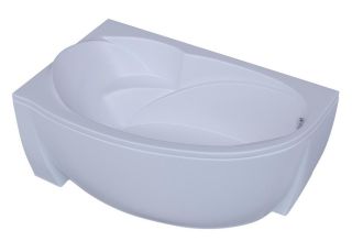 Акриловая ванна Aquatek Бетта BET170-0000099 170х97 см левая с фронтальным экраном сборно-разборный сварной каркас